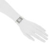 Hermes Cape Cod watch in stainless steel Ref:  CC1.210 Circa  2010 - Detail D1 thumbnail
