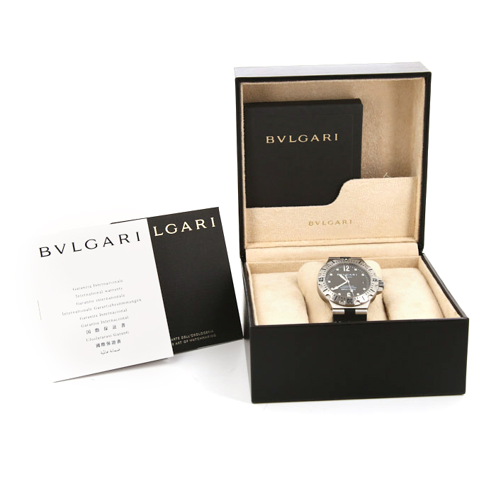 Bulgari Diagono-Professional watch in stainless steel Circa 2008 - Detail D2