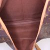 Borsa a tracolla Louis Vuitton Saumur modello medio in tela monogram cerata e pelle naturale - Detail D3 thumbnail