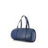 Louis Vuitton Soufflot handbag in blue epi leather - 00pp thumbnail