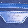 Louis Vuitton Soufflot handbag in blue epi leather - Detail D3 thumbnail