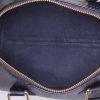 Sac à main Louis Vuitton Speedy 25 cm en cuir épi noir - Detail D2 thumbnail
