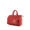 Bolso de mano Louis Vuitton Speedy 25 cm en cuero Epi rojo - 00pp thumbnail