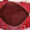 Louis Vuitton Speedy 25 cm handbag in red epi leather - Detail D2 thumbnail