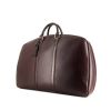 Louis Vuitton Helenga travel bag in burgundy taiga leather - 00pp thumbnail