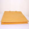 Louis Vuitton Louis Vuitton Sac Plat shopping bag in yellow epi leather - Detail D4 thumbnail