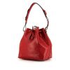 Borsa Louis Vuitton petit Noé in pelle Epi rossa - 00pp thumbnail