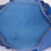 Sac de voyage Louis Vuitton Keepall 50 cm en cuir épi bleu - Detail D2 thumbnail
