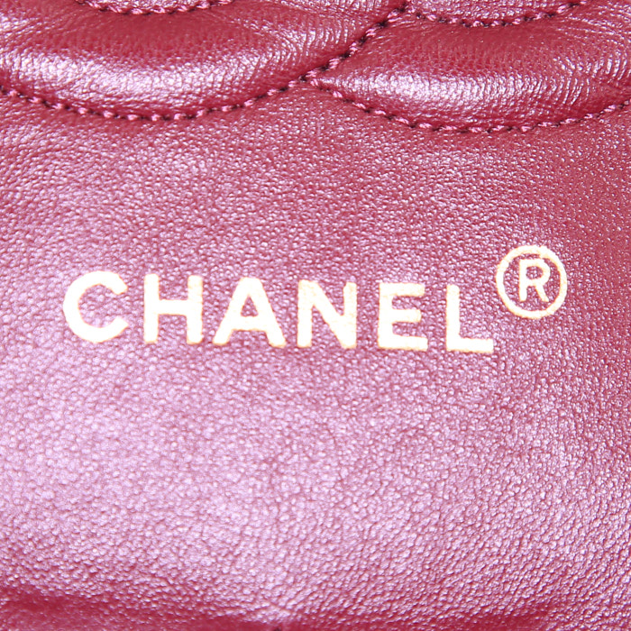 Borsa Chanel Timeless in pelle trapuntata nera - Detail D4