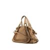 Chloé Paraty small model handbag in beige leather - 00pp thumbnail