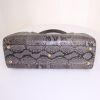 Fendi Peekaboo handbag in grey python - Detail D5 thumbnail