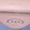 Borsa Tod's Double T modello grande in pelle beige - Detail D3 thumbnail