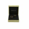 Van Cleef & Arpels Magic Alhambra earrings in yellow gold and onyx - Detail D2 thumbnail