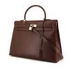 Hermes Kelly 35 cm handbag in brown epsom leather - 00pp thumbnail