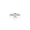 Bague solitaire Tiffany & Co Lucida en platine et diamant - 360 thumbnail