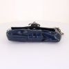 Lanvin handbag in blue patent leather - Detail D5 thumbnail