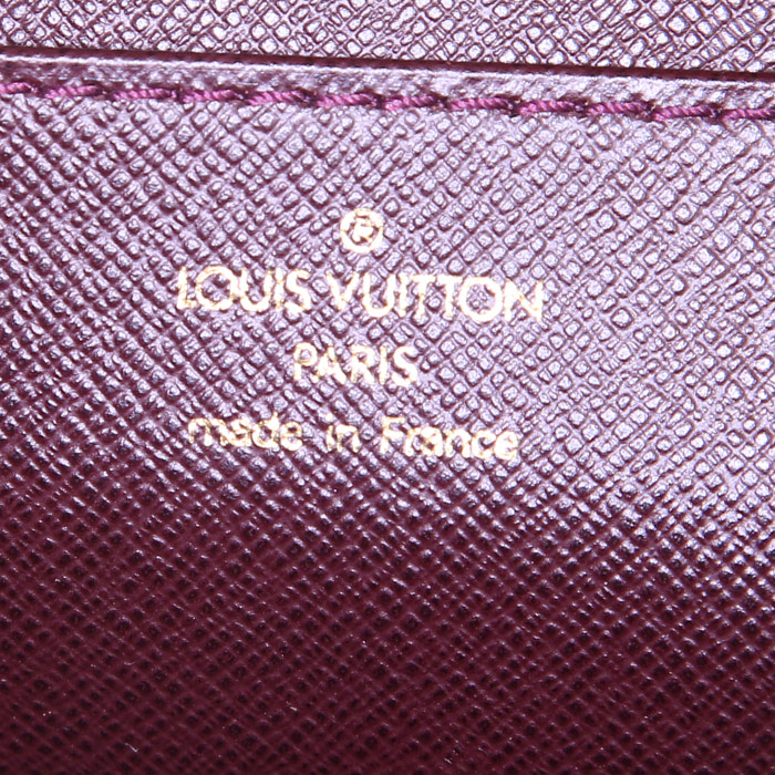 Borsa portadocumenti Louis Vuitton Laguito in pelle taiga plum - Detail D3
