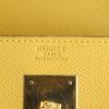Bolso de mano Hermes Kelly 32 cm en cuero epsom amarillo - Detail D4 thumbnail