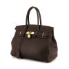 Hermes Birkin 30 cm handbag in brown togo leather - 00pp thumbnail