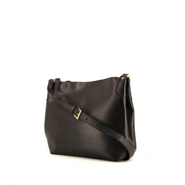 Borsa a tracolla Louis Vuitton Mandara in pelle Epi nera