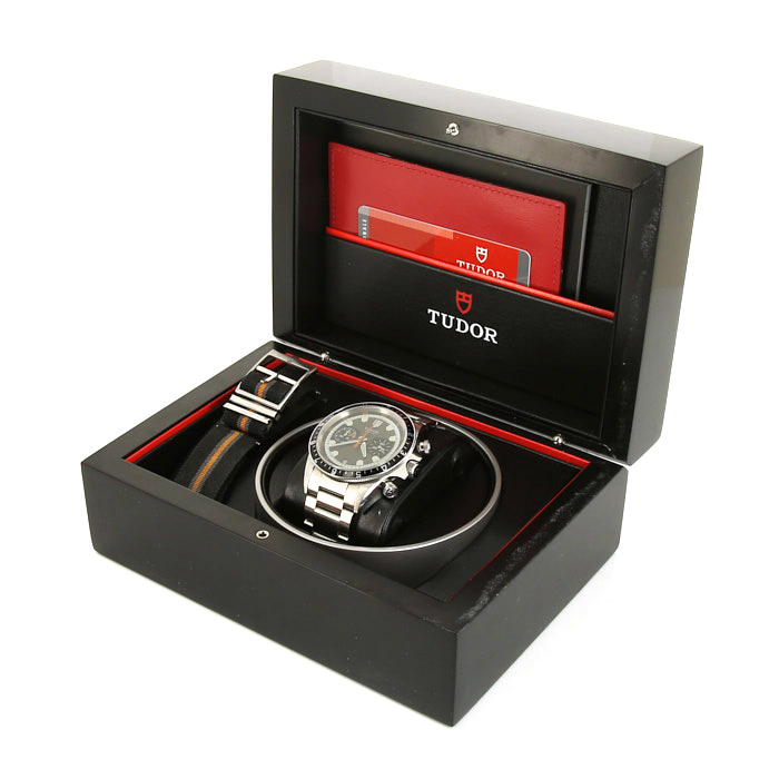 Montre Tudor Tudor Héritage Chrono en acier Ref: Tudor - 70330  Vers 2010