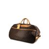 Bolsa de viaje Louis Vuitton Eole en lona Monogram revestida marrón y cuero natural - 00pp thumbnail