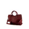 Balenciaga Classic City handbag in red leather - 00pp thumbnail