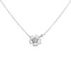 Mauboussin Éternité Tendresse necklace in white gold,  mother of pearl and diamonds - 00pp thumbnail