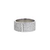 Messika Bangle Kate ring in white gold and diamonds - 00pp thumbnail