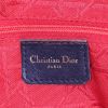 Bolso de mano Dior Lady Dior modelo grande en cuero cannage azul - Detail D3 thumbnail