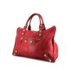 Balenciaga Classic City 24 hours bag in red leather - 00pp thumbnail