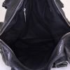 Balenciaga 24 hours bag in black leather - Detail D2 thumbnail