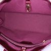Louis Vuitton Wilshire small model handbag in burgundy monogram patent leather - Detail D2 thumbnail