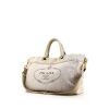 Handbag Prada Jacquard in beige denim canvas - 00pp thumbnail