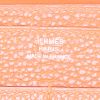 Hermes Dogon - Pocket Hand wallet in orange togo leather - Detail D3 thumbnail