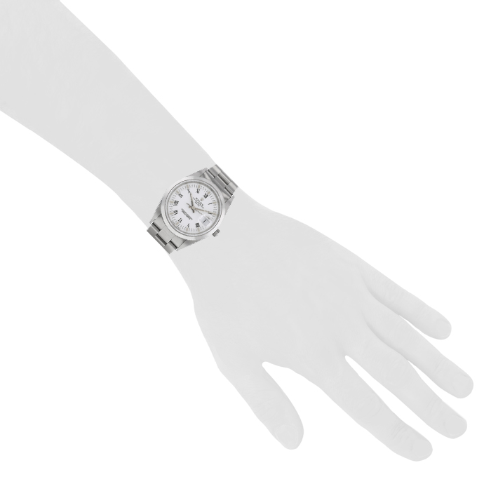 Reloj Rolex Oyster Perpetual Date de acero Ref : 15200 Circa 1996 - Detail D1