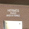 Sac à main Hermes Kelly 35 cm en cuir togo marron - Detail D4 thumbnail