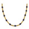 Lalaounis necklace in yellow gold and sodalite - 00pp thumbnail