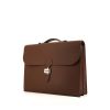 Hermès Sac à dépêches briefcase in brown leather - 00pp thumbnail