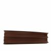Hermès Sac à dépêches briefcase in brown leather - Detail D4 thumbnail