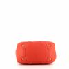 Prada Daino shopping bag in coral leather - Detail D4 thumbnail