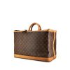 Bolsa de viaje Louis Vuitton Cruiser en lona Monogram revestida marrón y cuero natural - 00pp thumbnail