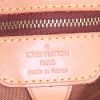 Bolsa de viaje Louis Vuitton America's Cup en lona Monogram revestida roja y cuero natural - Detail D3 thumbnail