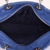 Dior Lady Dior large model handbag in blue denim canvas - Detail D2 thumbnail