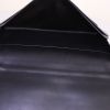 Pochette Louis Vuitton Anouchka in pelle verniciata monogram nera - Detail D2 thumbnail