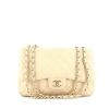 Chanel Timeless handbag in beige quilted grained leather - 360 thumbnail