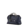 Fendi By the way handbag in blue leather and green python - 00pp thumbnail