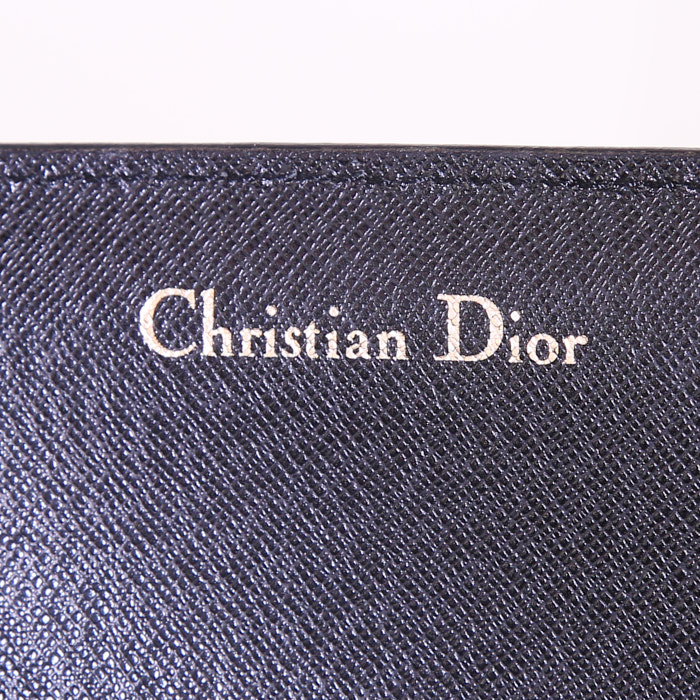 Sac à main Dior Dior Malice en cuir noir - Detail D3