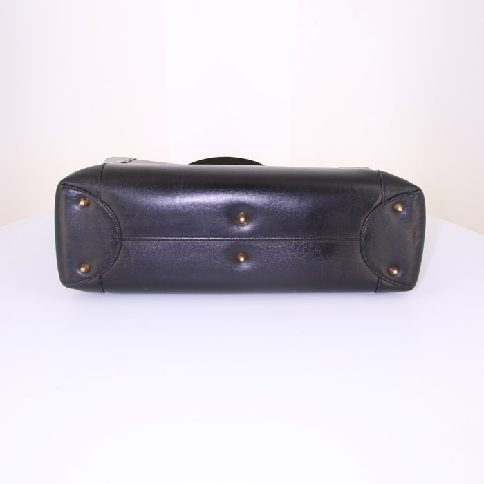 Dior Dior Malice handbag in black leather - Detail D4