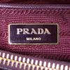 Sac cabas Prada Lux Tote en cuir saffiano violet - Detail D3 thumbnail